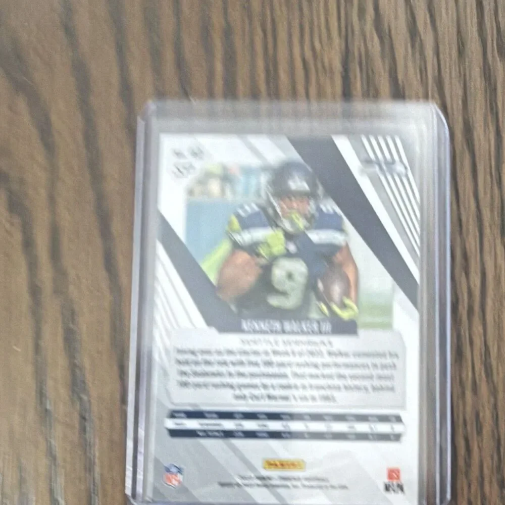 Panini Kenneth Walker III Seahawks Rookie 9-Card Lot 2023 Notoriety Numbers